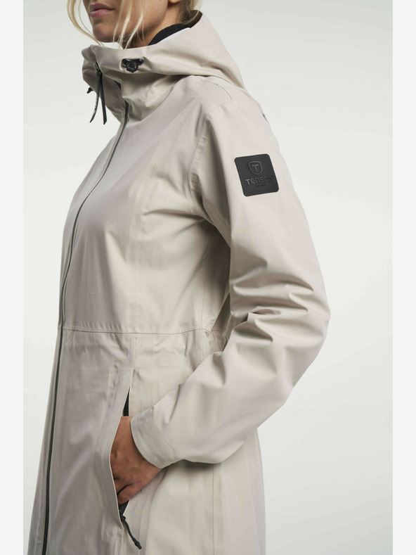 Tenson Geacă lifestyle pentru femei TENSON Maxi Parka W bej deschis