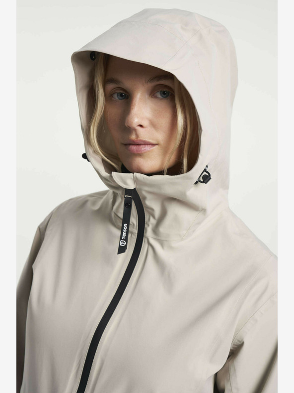 Tenson Geacă lifestyle pentru femei TENSON Maxi Parka W bej deschis