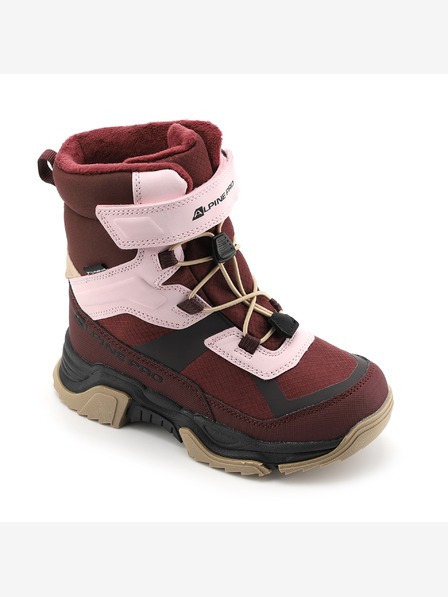 ALPINE PRO Cizme de iarnă pentru copii cu membrană ptx ALPINE PRO NERO