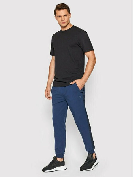 Guess Jeans Tricou negru pentru bărbați Guess jeans T-shirts Jet Black