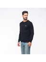 Guess Jeans Tricou bărbătesc negru signature Guess jeans