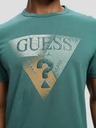Guess Jeans Tricou bărbătesc verde Playera Guess jeans