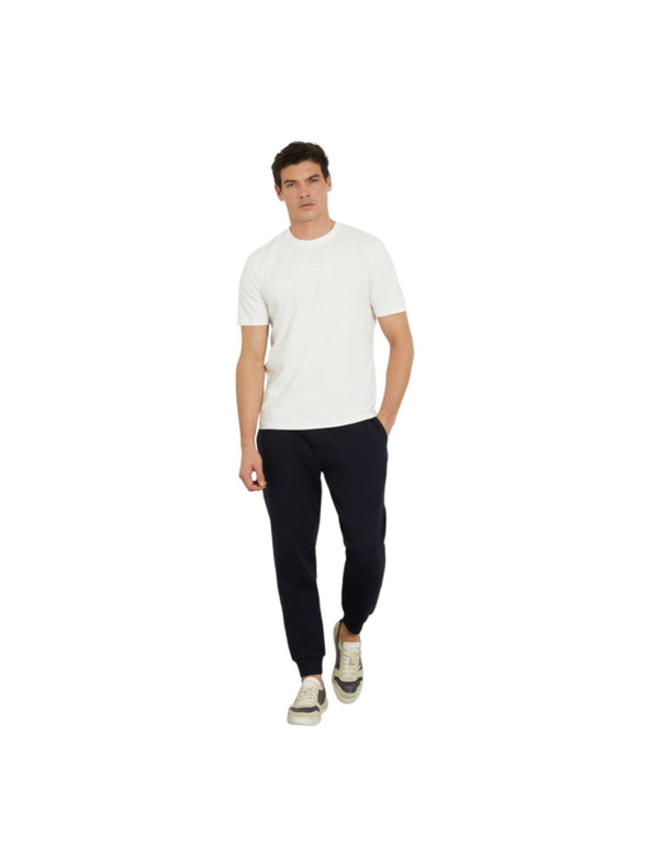 Guess Jeans Tricou bărbătesc alb Alphy Guess jeans