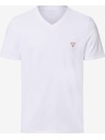 Guess Jeans Tricou Slim Fit alb Guess Jeans T-Shirt G011 Pure White pentru bărbați