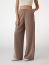Guess Jeans Pantaloni sport damă maro cu tăietură largă Guess jeans