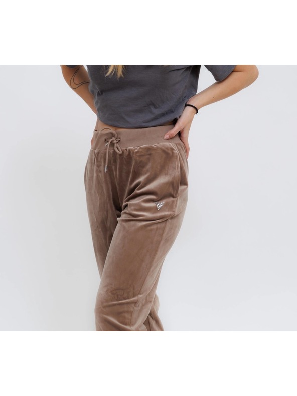 Guess Jeans Pantaloni sport damă maro Coutore D104 Guess jeans