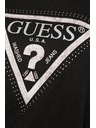 Guess Jeans Hanorac damă negru Python cu logo mare triunghiular Guess jeans