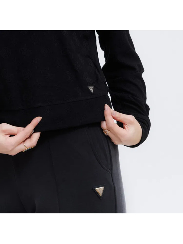 Guess Jeans Hanorac negru Monica Guess jeans pentru femei