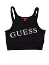 Guess Jeans Sutien negru fără bureți pentru femei Guess
