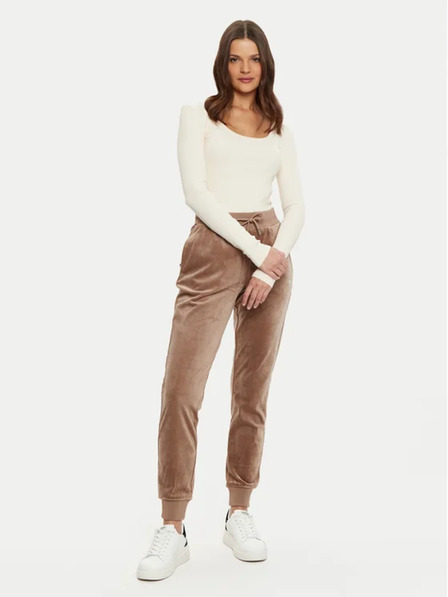 Guess Jeans Bluză damă albă Ecru Regular Fit Guess Jeans