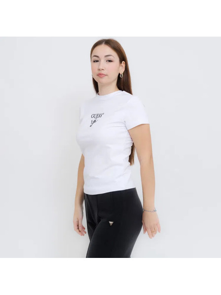 Guess Jeans Tricou damă alb Colette Guess Jeans