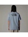 The North Face Tricou albastru pentru bărbați The North Face Smoked Pearl Natural Dye s/s Tee