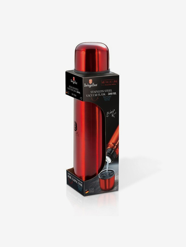 Berlingerhaus Termos din inox 0,75 l BERLINGERHAUS Burgundy Metallic Line