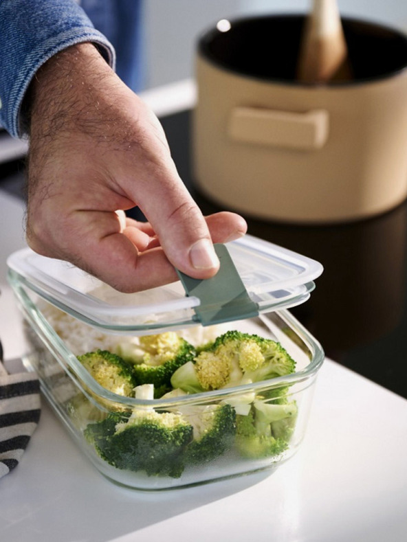 Mepal Mepal EasyClip 1500 ml cutie de depozitare a alimentelor din sticlă