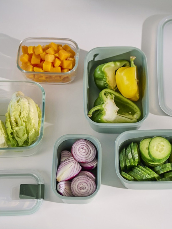 Mepal Cutie de depozitare a alimentelor Mepal EasyClip negru 1500 ml