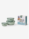 Mepal Set de trei boluri în culoare verde deschis Mepal Cirqula 350+750+1250 ml
