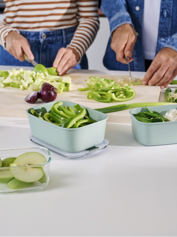 Mepal Cutie neagră de depozitare a alimentelor Mepal EasyClip 450 ml