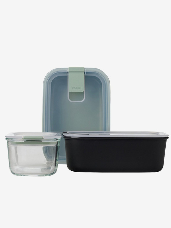 Mepal Cutie neagră de depozitare a alimentelor Mepal EasyClip 450 ml