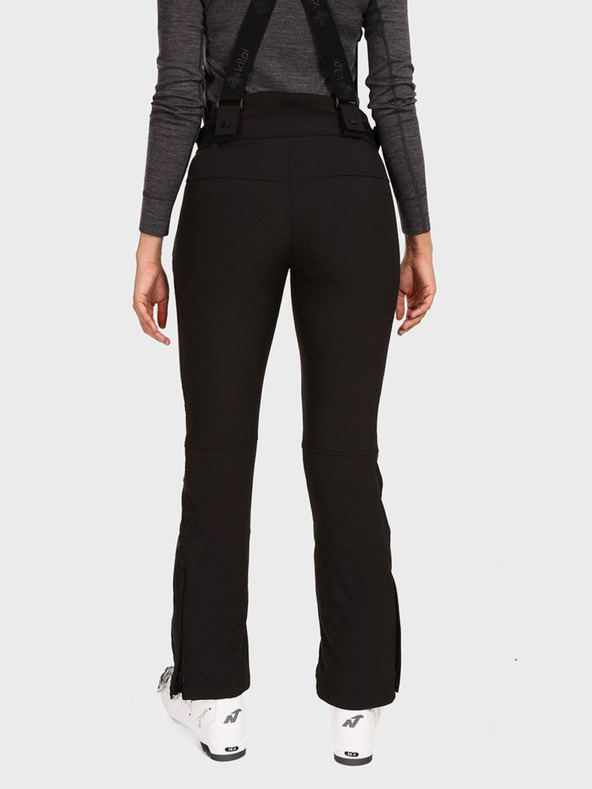 Kilpi Pantaloni de schi softshell negri pentru femei Kilpi DIONE