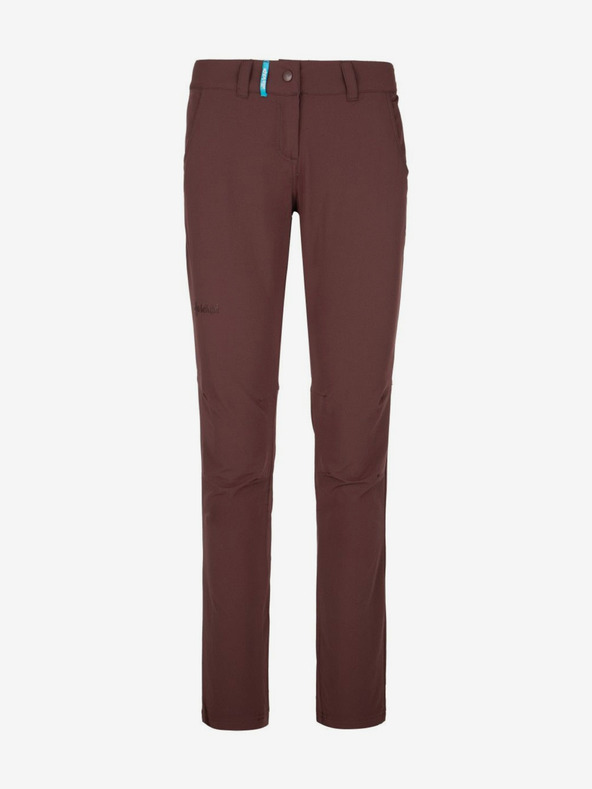 Kilpi Pantaloni de exterior de damă burgundy Kilpi BRODELIA