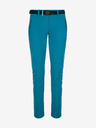 Kilpi Pantaloni de exterior turcoaz pentru femei Kilpi BELVELA