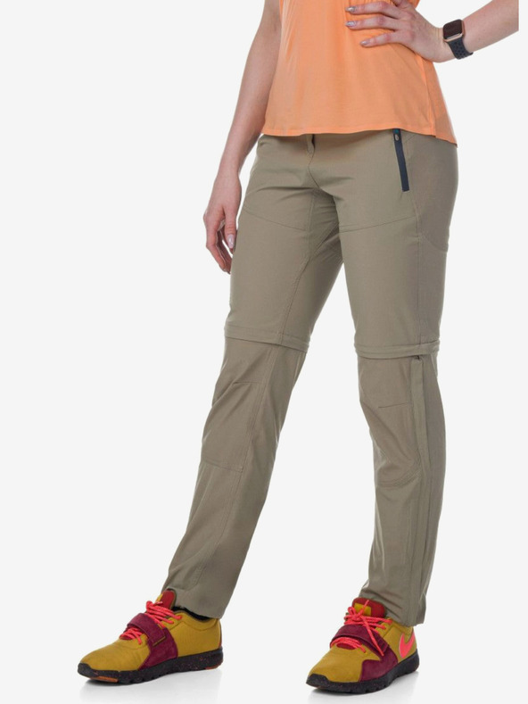 Kilpi Pantaloni de exterior de damă bej Kilpi HOSIO