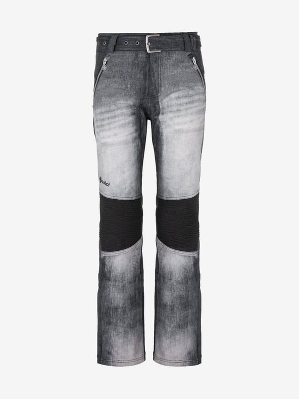 Kilpi Pantaloni de schi softshell gri pentru femei Kilpi JEANSO