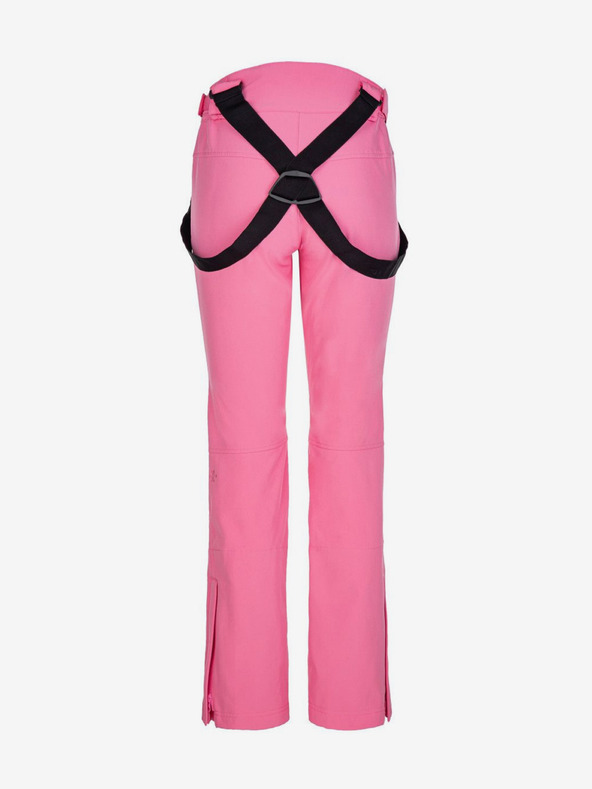 Kilpi Pantaloni de schi Softshell roz pentru femei Kilpi DIONE
