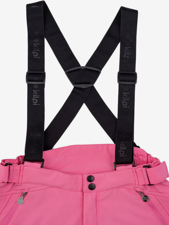 Kilpi Pantaloni de schi Softshell roz pentru femei Kilpi DIONE