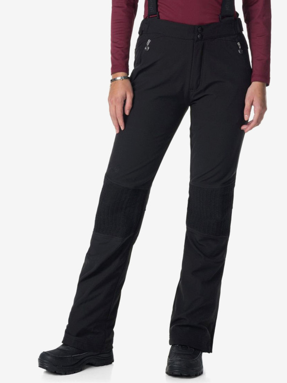 Kilpi Pantaloni de schi Softshell roz pentru femei Kilpi DIONE