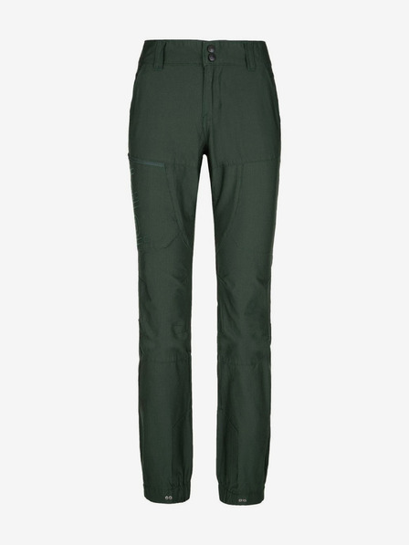 Kilpi Pantaloni de exterior pentru femei verde închis Kilpi JASPER