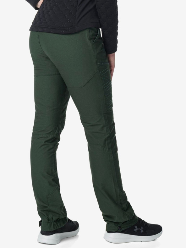 Kilpi Pantaloni de exterior pentru femei verde închis Kilpi JASPER
