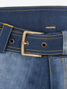 Kilpi Pantaloni de schi softshell albaștri pentru femei Kilpi JEANSO