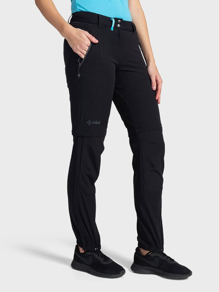 Kilpi Pantaloni de exterior de damă negri Kilpi HOSIO