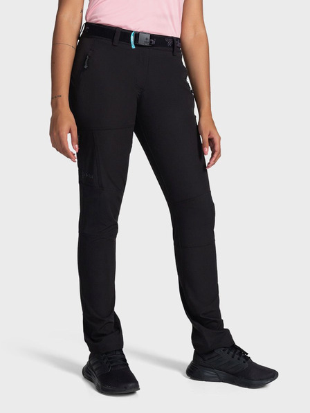 Kilpi Pantaloni de exterior de damă negri Kilpi BELVELA