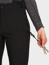 Kilpi Pantaloni de schi softshell negri pentru femei Kilpi RHEA