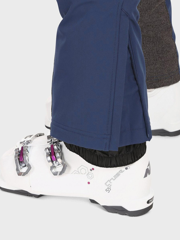 Kilpi Pantaloni de schi softshell pentru femei, albastru închis Kilpi RHEA