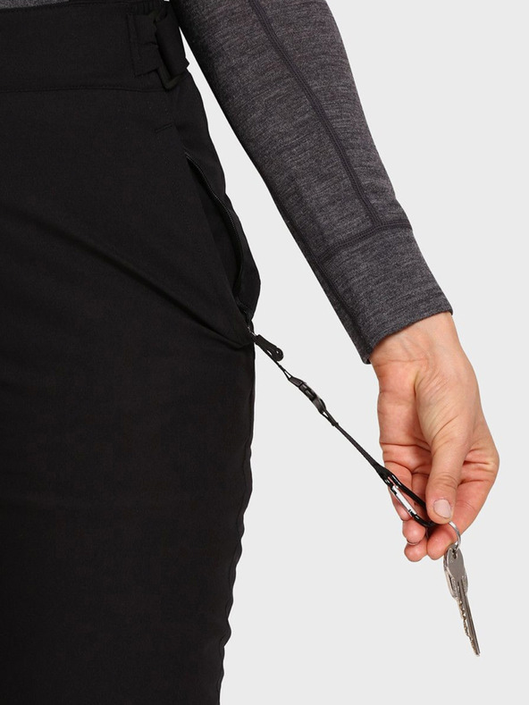 Kilpi Pantaloni de schi negri pentru femei Kilpi ELARE