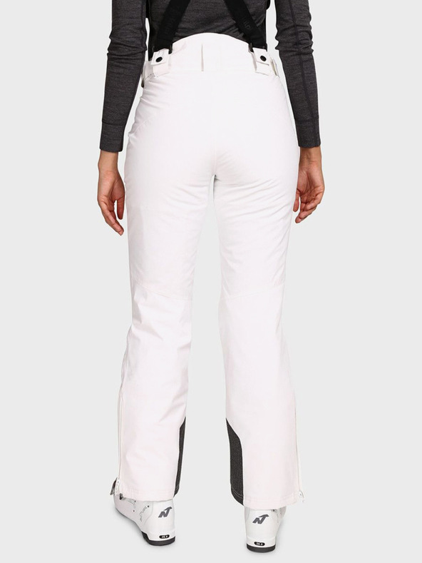 Kilpi Pantaloni de schi pentru femei KILPI ELARE White
