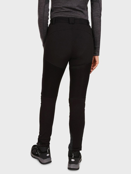Kilpi Pantaloni de exterior negri pentru femei KILPI NUUK