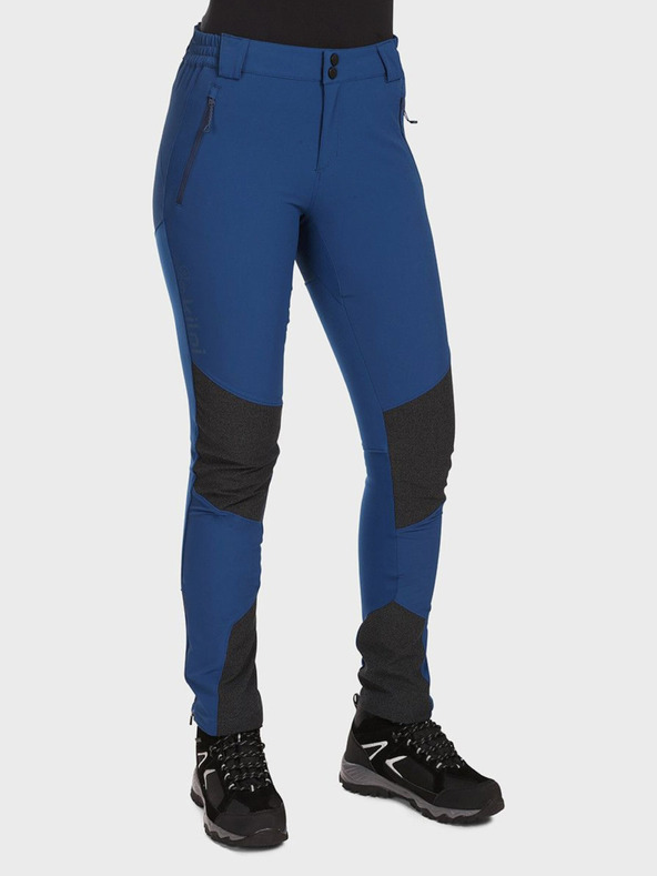 Kilpi Pantaloni de exterior pentru femei KILPI NUUK albastru închis