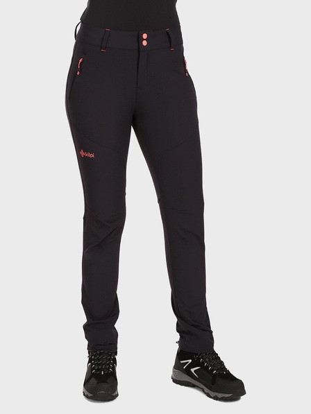 Kilpi Pantaloni de exterior negri pentru femei KILPI LAGO