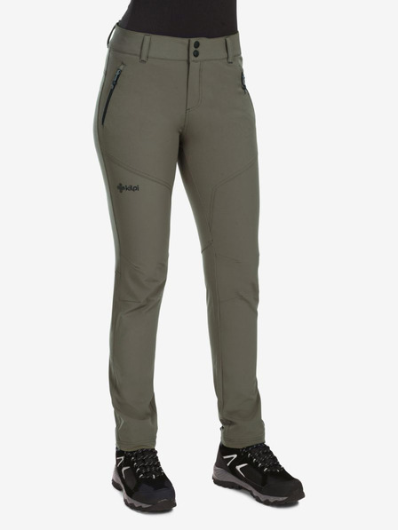 Kilpi Pantaloni de exterior kaki pentru femei KILPI LAGO