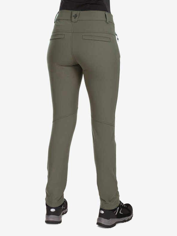 Kilpi Pantaloni de exterior kaki pentru femei KILPI LAGO