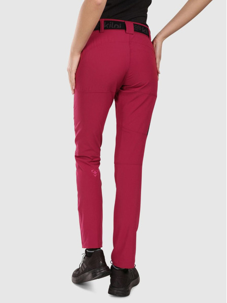 Kilpi Pantaloni de exterior pentru femei Kilpi BELVELA-W Roșu închis