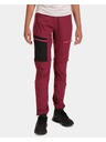 Kilpi Pantaloni de exterior detașabili pentru femei Kilpi HOSIO-W Roșu închis