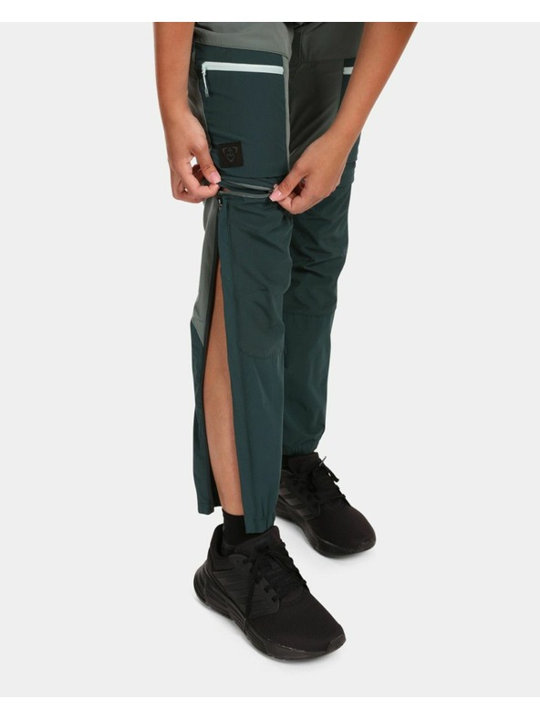 Kilpi Pantaloni de exterior detașabili pentru femei Kilpi HOSIO-W Verde închis