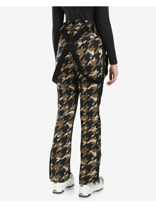 Kilpi Pantaloni de schi Softshell pentru femei Kilpi TORIEN-W Khaki