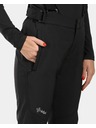 Kilpi Pantaloni de schi Softshell pentru femei Kilpi RHEA-W Negru