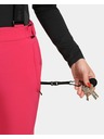 Kilpi Pantaloni de schi Softshell pentru femei Kilpi RHEA-W Roz